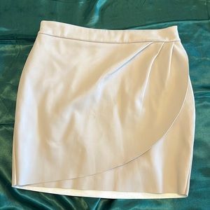 Express Faux Leather Skirt